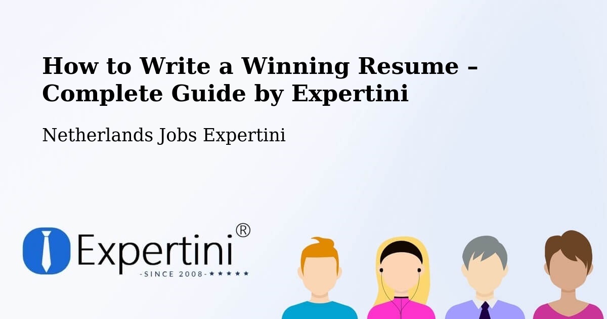 Resume Writing Guide for Job Seekers – Oud Caberg - Oud Caberg, Netherlands Jobs Expertini